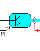 Bipolar NPN transistor