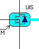 Trench mosfet with internal reverse recovery diode